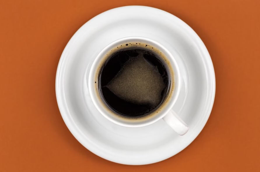 what is espresso coffee? espresso coffee in a white cup